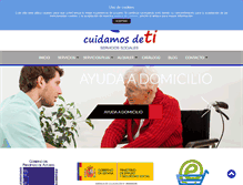 Tablet Screenshot of cuidamosdeti.es